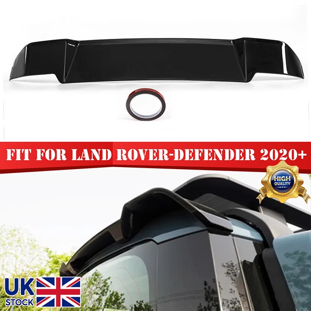 FOR LAND ROVER Defender 90 110 130 L663 Gloss Black Rear Roof Spoiler ...