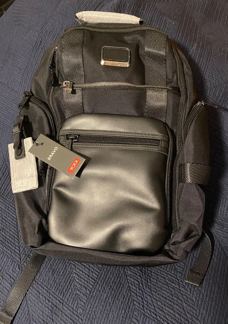 Tumi -  Alpha Bravo Sheppard Deluxe Black Backpack - New