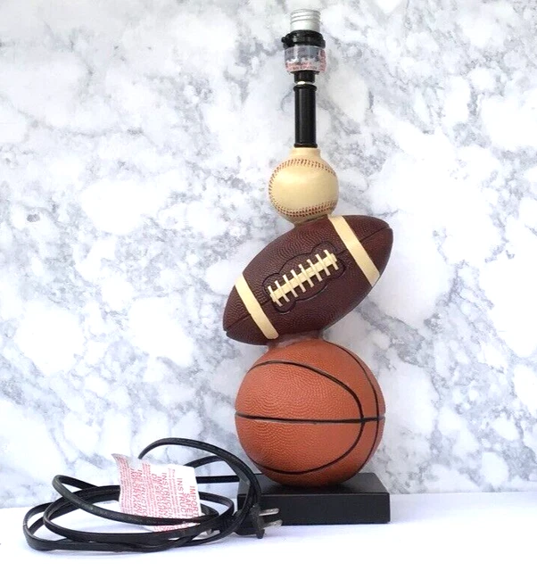 Multi Sport Table / Desk Lamp Basketball Football Soccer Baseball (no shade) Multi Sport Table / Desk Lamp Basketball Football Soccer Baseball (no shade)