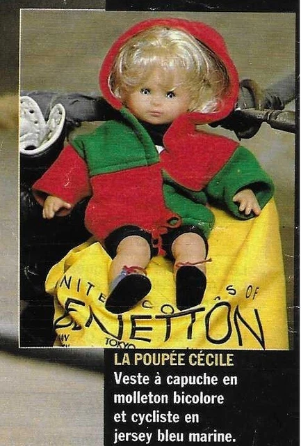 PATRON COUTURE MODE et travaux poupée blouson 2 versions fille garçon