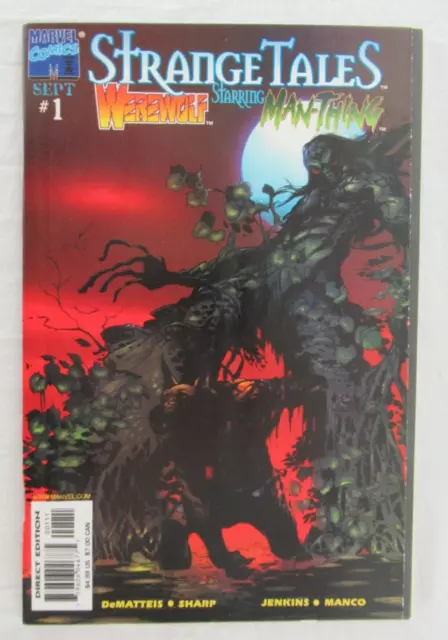 Strange Tales #1 Werewolf by Night & Man-Thing Marvel Comics 1998