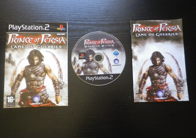 Jeu Prince Of Persia L'Âme Du Guerrier PS2 - Version FR Complète Avec Manuel, Bon état, Testé