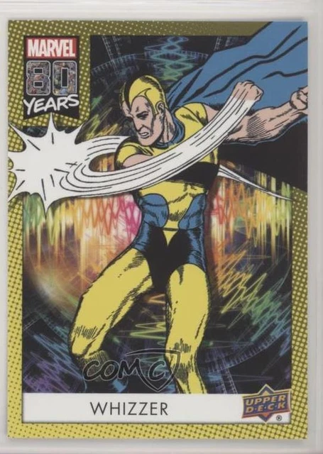 Uf7 2019 UPPER DECK Marvel 80th Anniversary couleur Spike Whizzer #8 uf7 ...