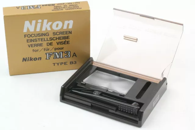 [Unused] Nikon Focusing Screen Type B3 for FM3A FM2 FE2 From JAPANFrom JAPAN