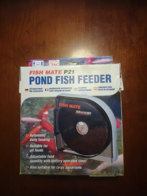 Fish mate p21 clearance pond fish feeder