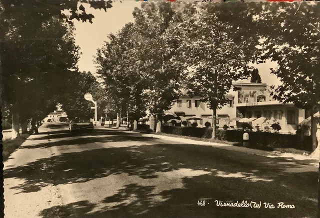 Visnadello (Treviso) cartolina viaggiata 1959