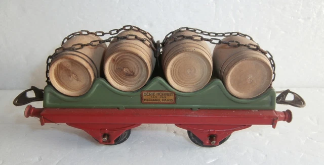 Wagon Fourgon HORNBY Ancien Tôle échelle O – Années 30, L14,5 Cm, Bel état