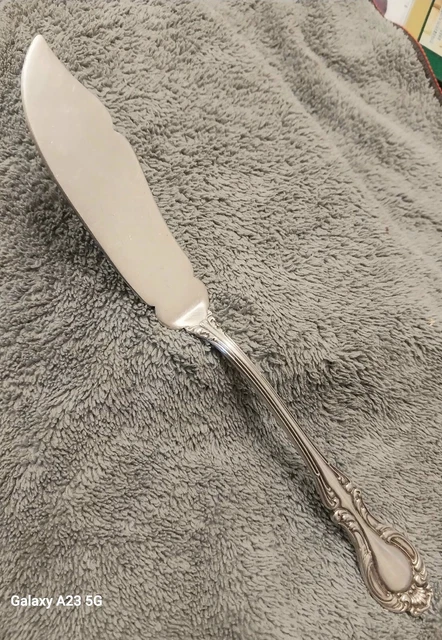 Vintage Silver Plated Butter Knife 1835 R. Wallace Pat.97