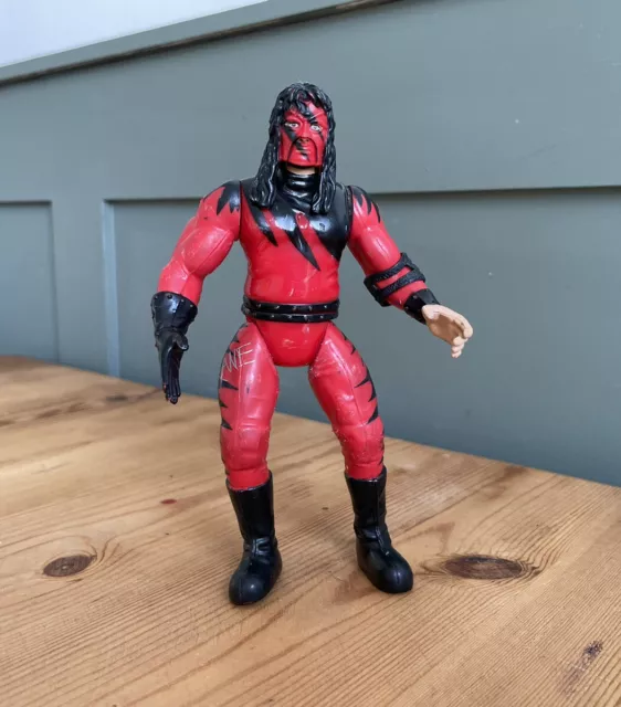 Kane WWE Jakks Bone Crunching Action Wrestling Figure WWF 1998