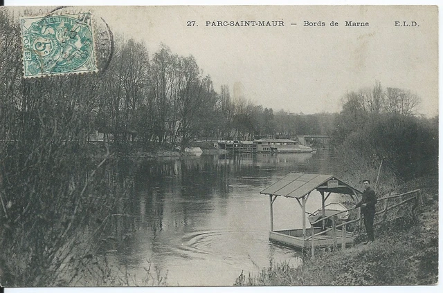 CPA 94 - PARC-SAINT-MAUR - Bords de Marne