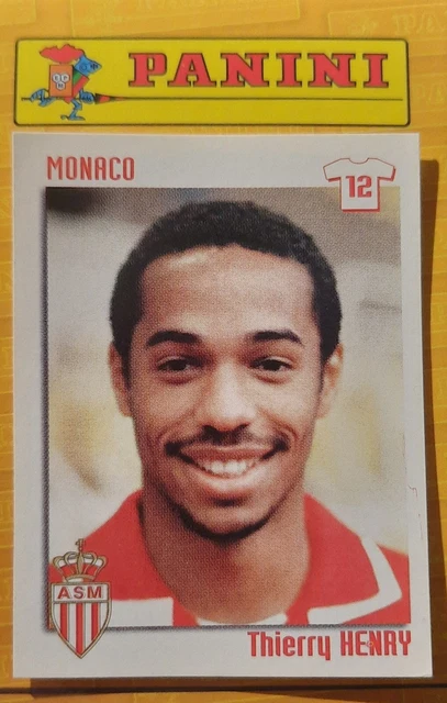 Panini FOOTBALL 98 ROOKIE THIERRY HENRY FRANCE CHAMPION