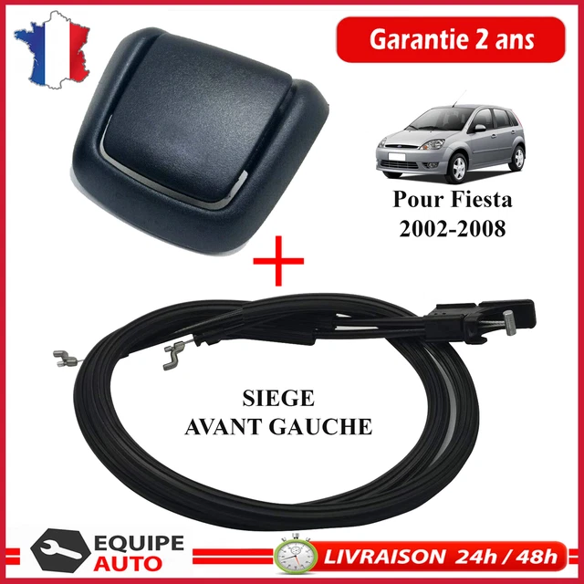 Poignées Basculement + Câble Siège Conducteur Ford Fiesta MK6 - Neuf - Garantie 2 Ans