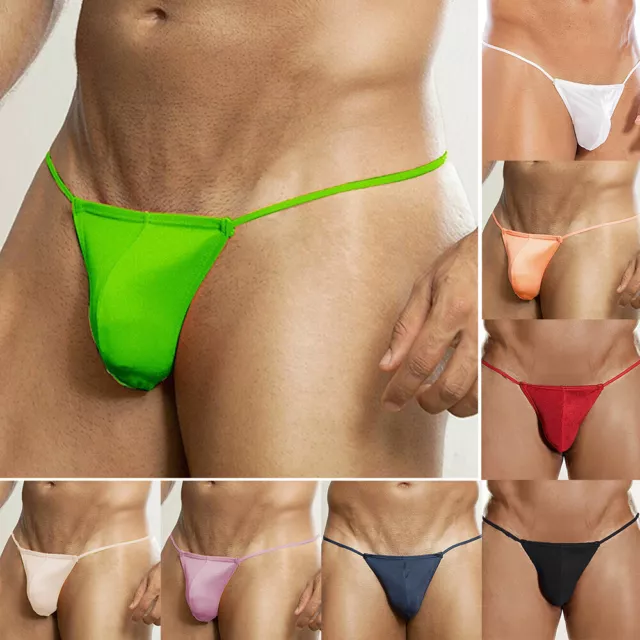 5 1PACK SEXY HOMBRE T Back Tanga Bikini Ropa Interior Malla Transparente Bolsa EUR 5 20 PicClick ES