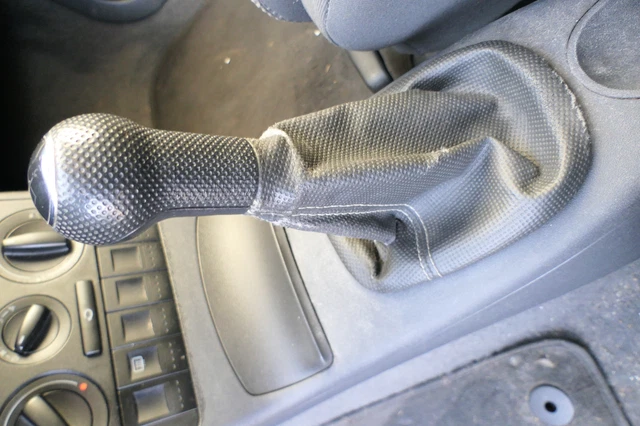 EBTOOLS Copri Pomello Del Cambio Per VW T5 E T5.1 – Emblema 6 Marce, ABS Di Alta Qualità, Design Classico, Accessorio Per Personalizzare L'abitacolo Del Transporter