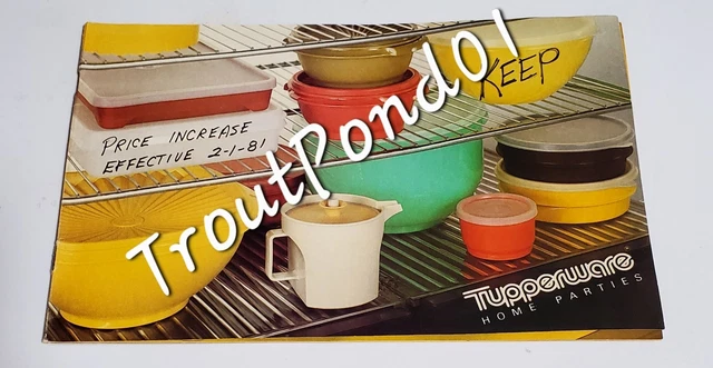 Vintage, Ensemble Tupperware de tasses à mesurer et de