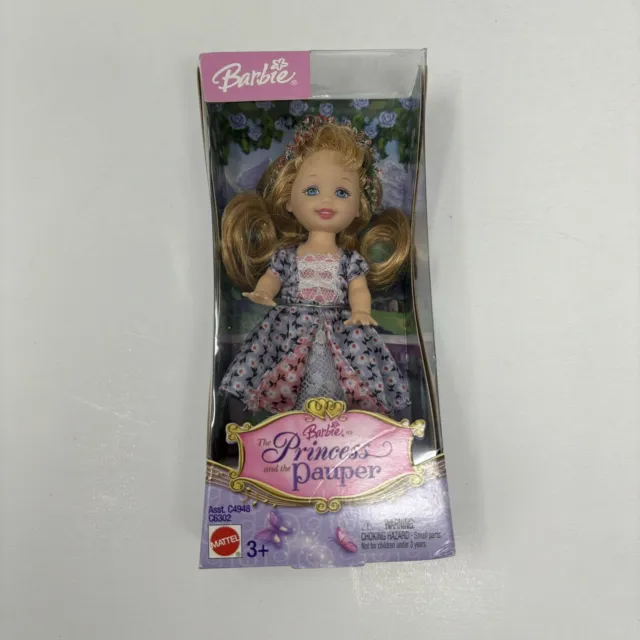 NEW Barbie as The Princess & the Pauper Kelly Doll Purple Dress No. C4948 C6302