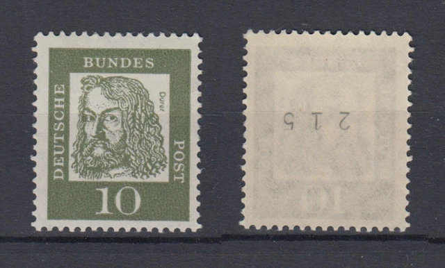 Bund 350y RM mit ungerader Nummer Bedeutende Deutsche 10 Pf postfrisch