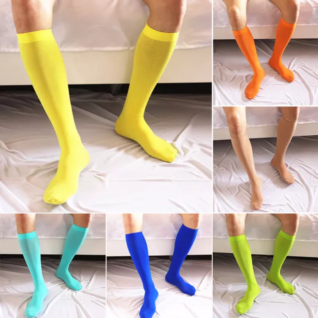 Men's Socks Male Socks Hosiery Fashion Sports Stockings Soccer Ultra-Thin Sexy