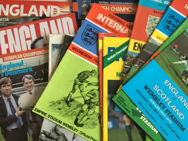 ENGLAND INTERNATIONAL PROGRAMMES *Choose from list* Discount Available ...