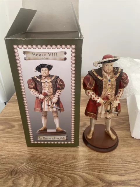 regency fine arts figurines - Henry VIII