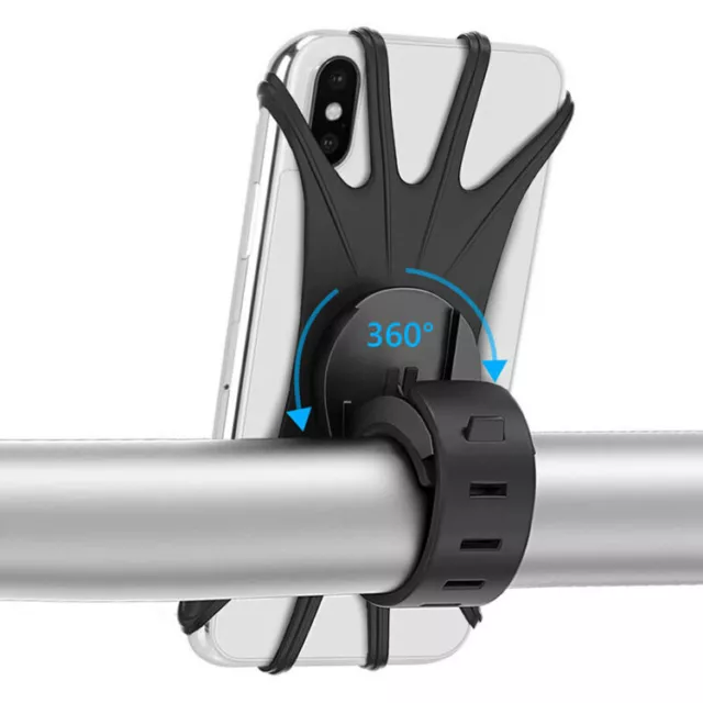 Supporto Bici Smartphone Porta Cellulare 360° Rotabile Universale