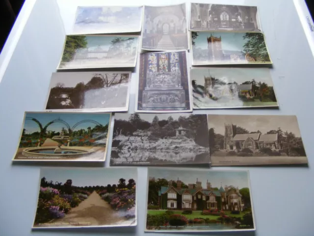 1930's -1946  QE 11  Sandringham House Norfolk (15) Postcards  Of Which 2 Posted 3