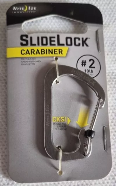 Karabiner S-Biner SlideLock Nite Size