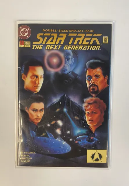 Star Trek The Next Generation #50 1993 Newsstand Ed.  DC Comics Bagged & Boarded