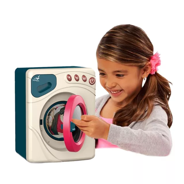 Kids Washing Machine Toy simulation Pretend Play Household Appliance Realistic