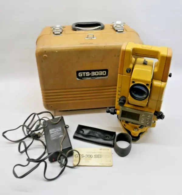 Topcon Brand GTS-303D Total Station Topographic Survey Location Equipment PARTS