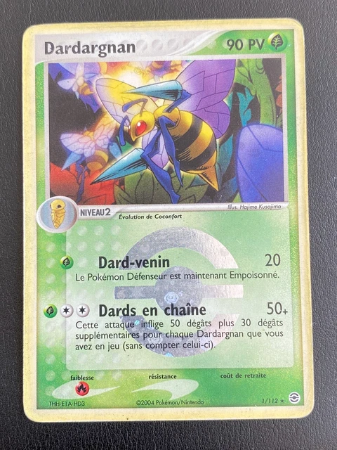 Carte Pokemon Fr Ex Rfvf - Dardargnan 1/112 Holo Reverse - Be