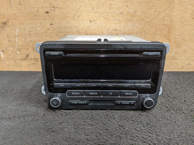 Volkswagen Polo 6R Mk5 Cd Stereo Radio Head Player Unit 5M0035186J Volkswagen Polo 6R Mk5 Cd Stereo Radio Head Player Unit 5M0035186J