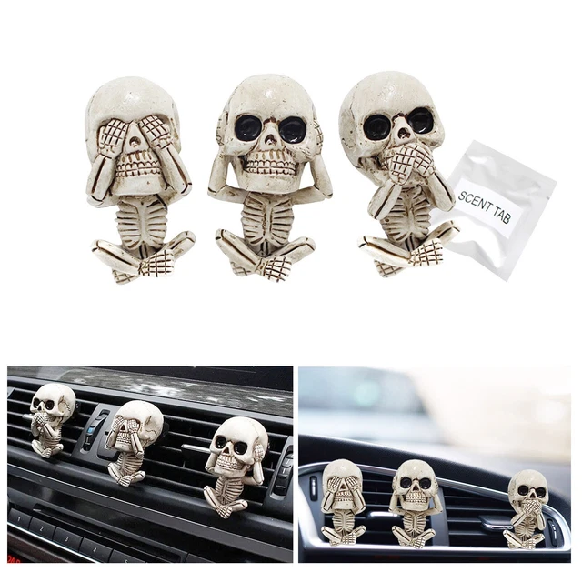 Interior Decoration Air Pendant Head Car Car Three Piece Decoration Hangs EVIL