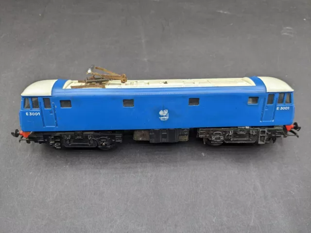 Triang Hornby R753 Class 81 loco,E3001 Bo-Bo  BR Blue pantograph 3