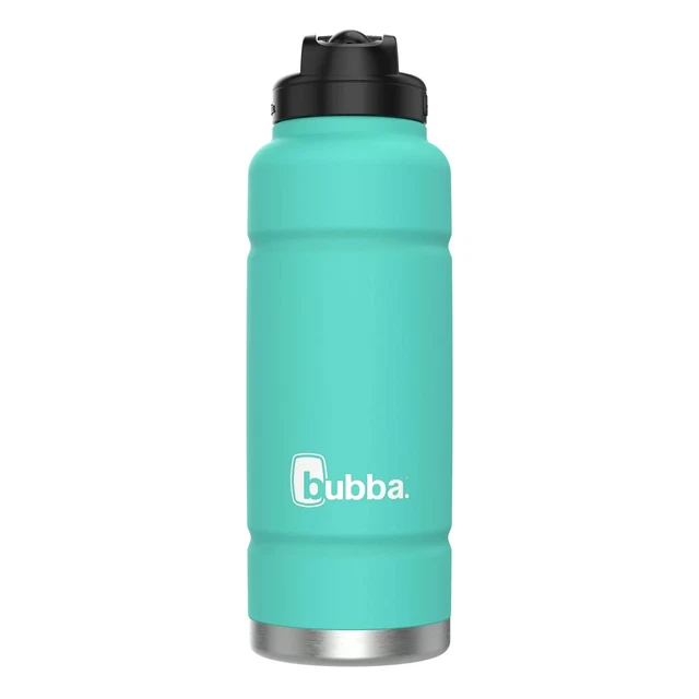bubba Trailblazer Insulated Stainless Steel Water Bottle with Straw Lidin Teal..
