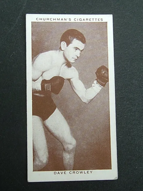W & A Churchman - Boxing Personalities  (1938). # 9 Dave Crowley