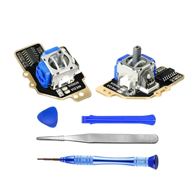 Electromagnetic Joystick Kit Analog Stick for Steam-Deck with  Cable & Tools