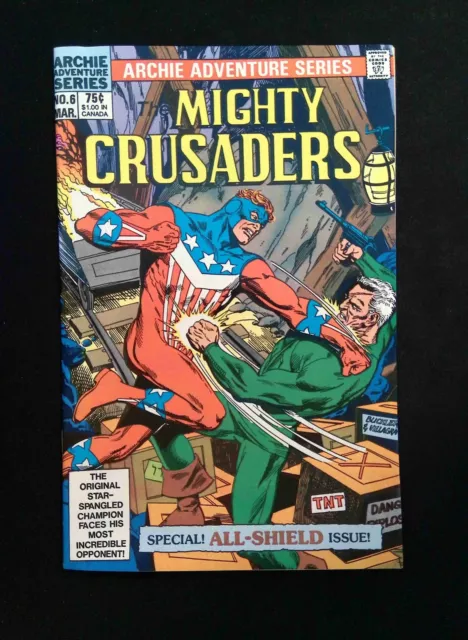 Mighty Crusaders #6  RED CIRCLE / ARCHIE Comics 1984 VF