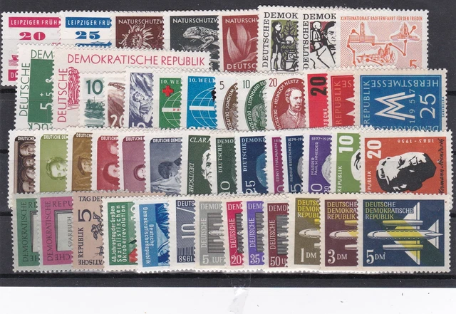 (434) DDR, fast kpl. Jahrgang 1957** Mi. 45,- Euro