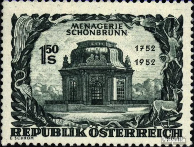 Österreich 973 (kompl.Ausg.) postfrisch 1952 Schönbrunn