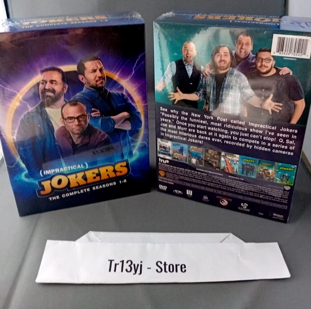 IMPRACTICAL JOKERS SEASON 1-8 TV Series Complete Collection DVD Box Set