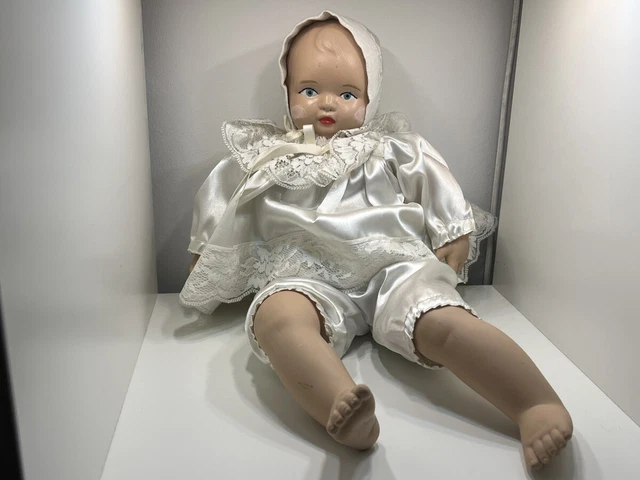 Poupée Ancienne TÊTE BUSTE en PORCELAINE ÉMAILLÉE