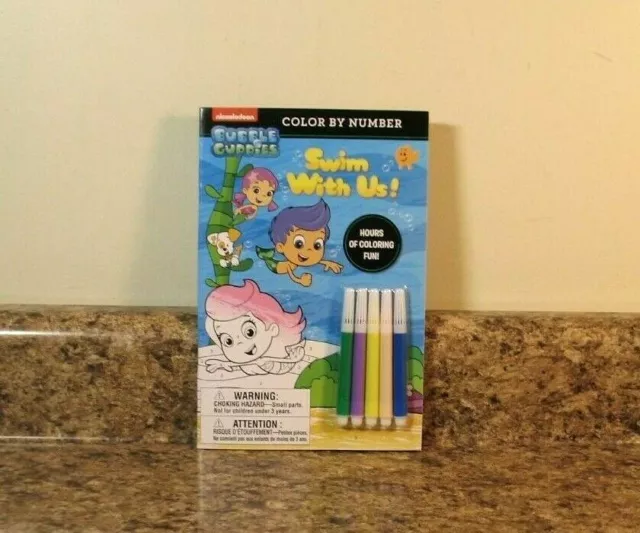 Nickelodeon Bubble Guppies Sticker By Number Activity vrogue.co