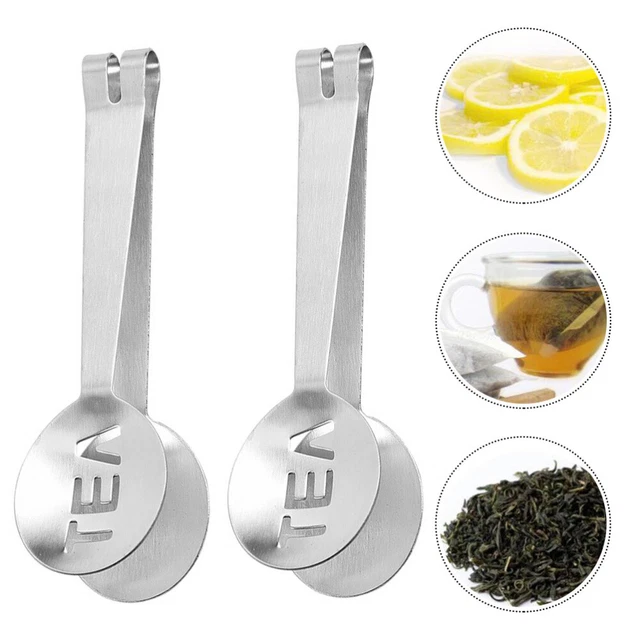 4 Pcs Fleisch Riemen Teebeutelhalter Aus Edelstahl Dekorationswerkzeuge Grill