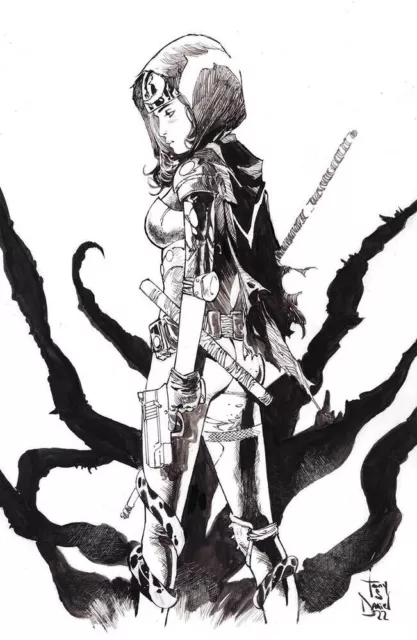 NOCTERRA #13 - Daniel B&W Virgin Variant - NM - Image - Presale 04/12