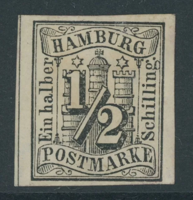 Hamburg Mi. Nr. 1* ungebraucht einwandfrei 130 Euro