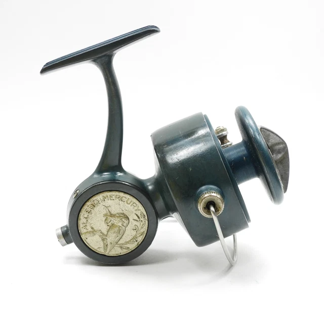 Ancien Moulinet Toupie Alcedo Mark V - Made In Italy - Très Bon état - Fonctionne (nécessite Nettoyage)
