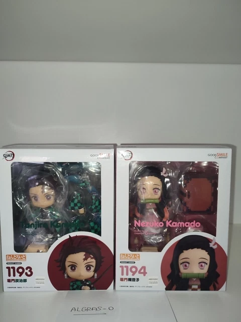 SET NENDOROID DEMON Slayer Nezuko and Tanjiro Kamado #1193 #1194 ...