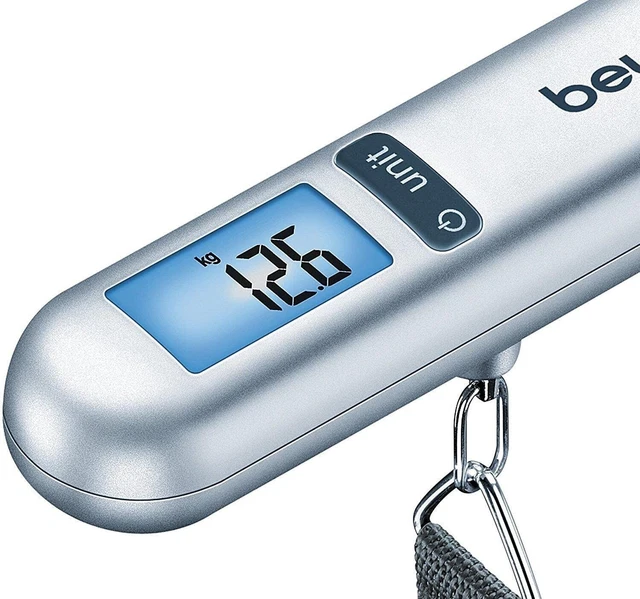 BEURER 732.12 LS 06, Kofferwaage Digitale Gepäckwaage