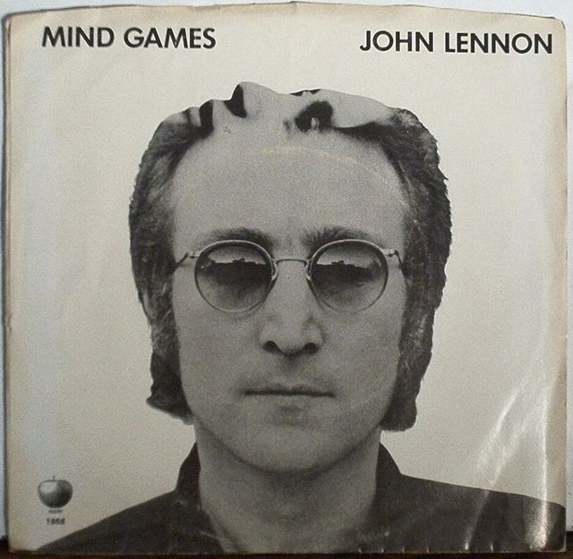 BEAU VINYLE JOHN Lennon Mind Games & Meat City 1973 Apple PS EUR 16